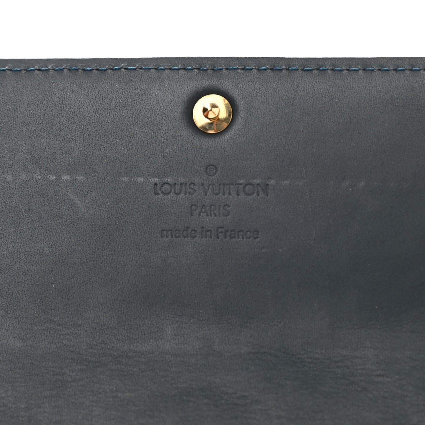 Vernis Sarah Wallet Blue Nuit