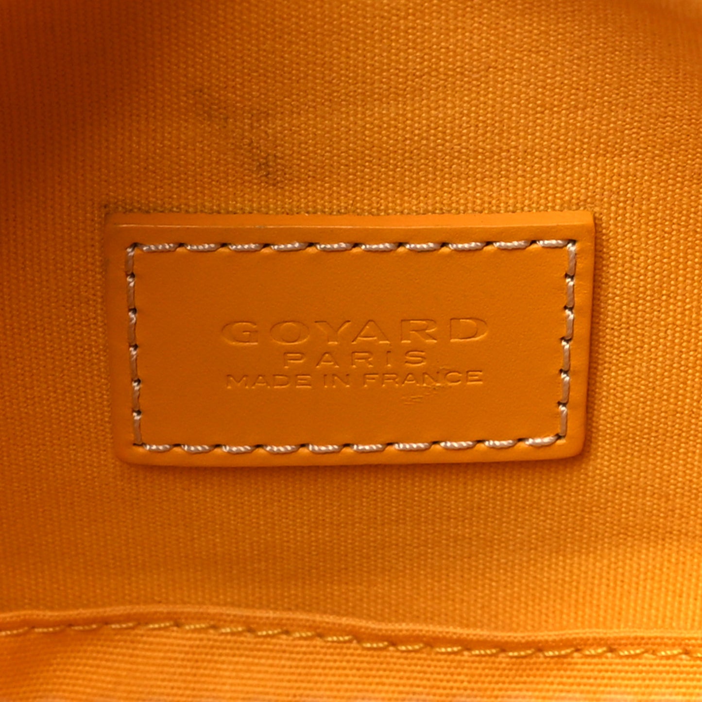 Goyardine Boeing 25 Trousse de Toilette Yellow