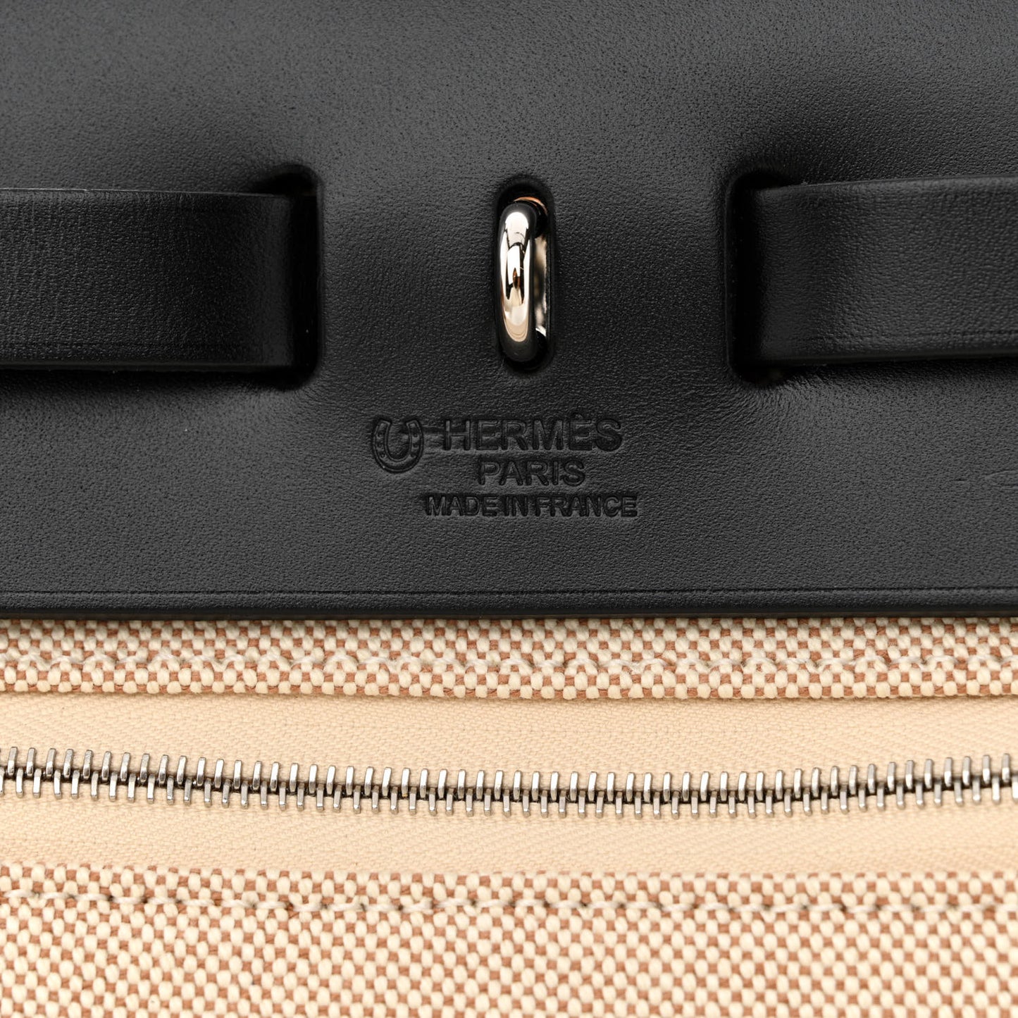 H Plume Canvas Vache Hunter Horseshoe Laque Circuit 24 Herbag Zip Retourne 31 Black Naturel Ecru