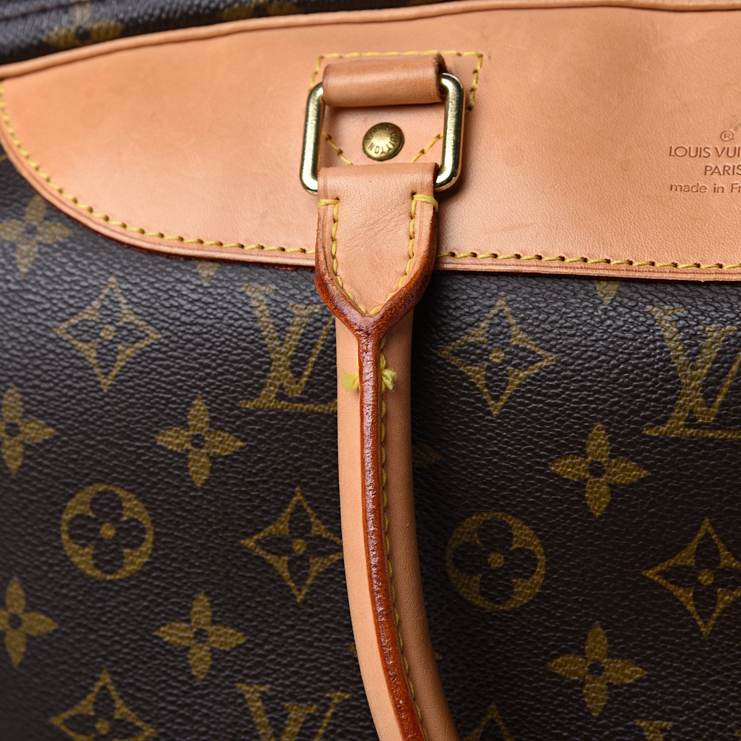 Louis Vuitton Monogram Alize 2 Compartment Luggage Travel Bag 14 of 18