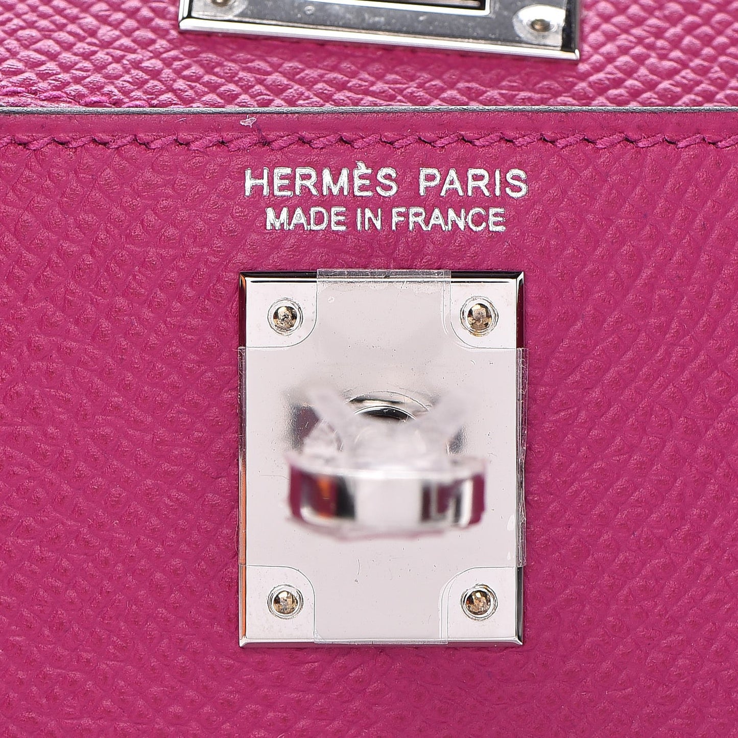 Epsom Mini Kelly Sellier 20 Rose Pourpre
