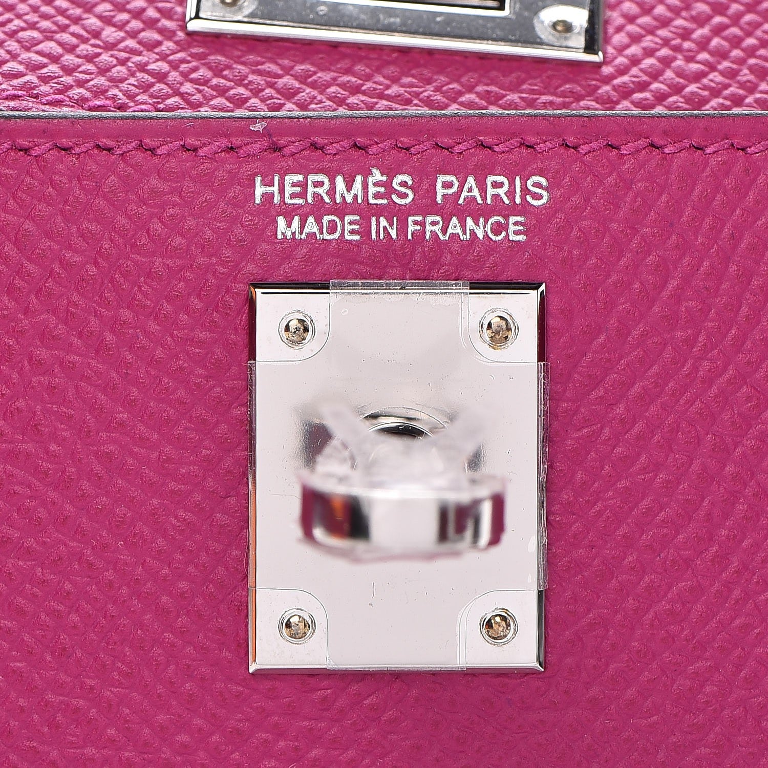 Hermes Epsom Mini Kelly Sellier 20 Rose Pourpre 8 of 23