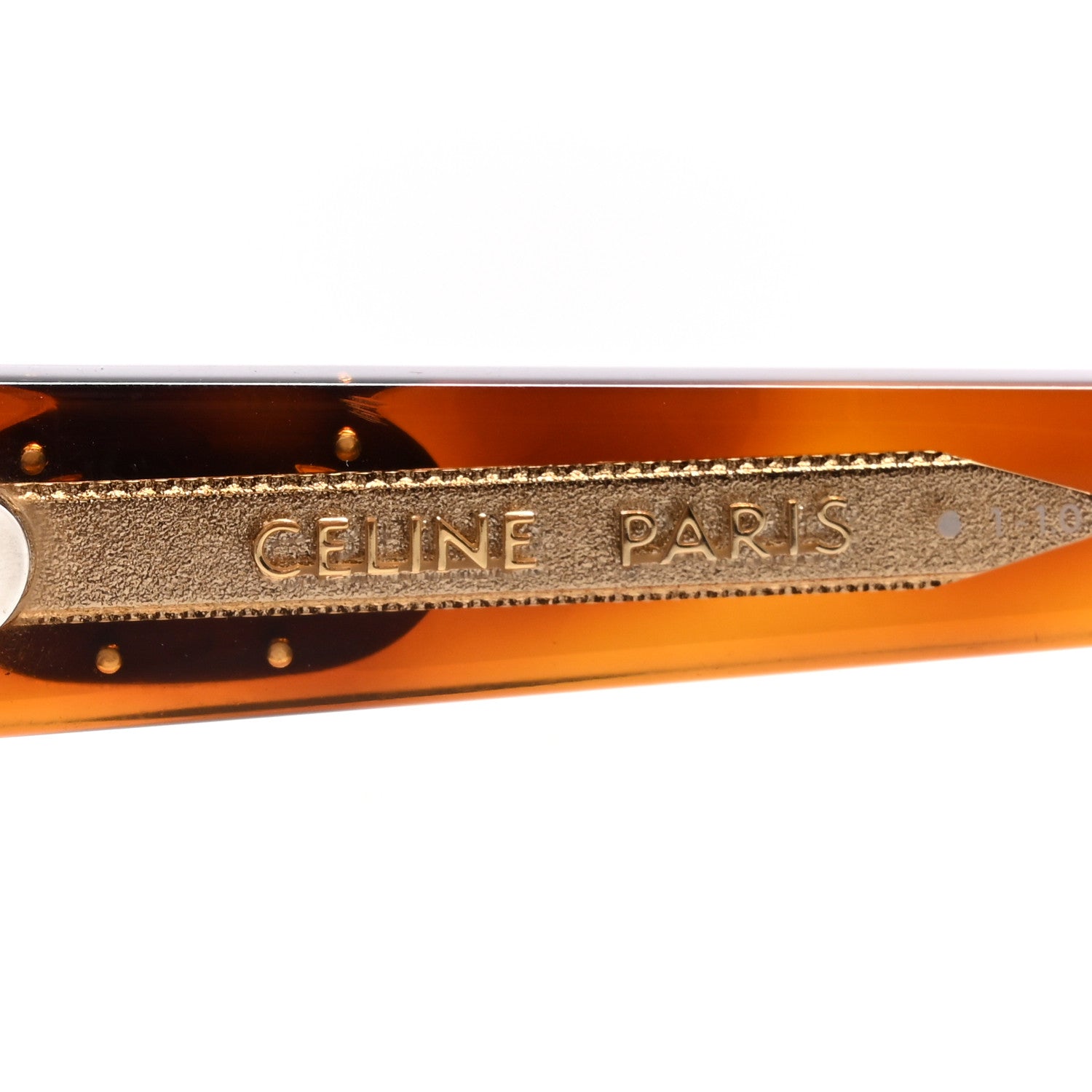 Celine Acetate Triomphe Square Sunglasses CL40155I Tortoise 6 of 7