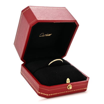 Cartier 18K Yellow Gold 2.5mm 1895 Wedding Band Ring 62 10 5 of 5