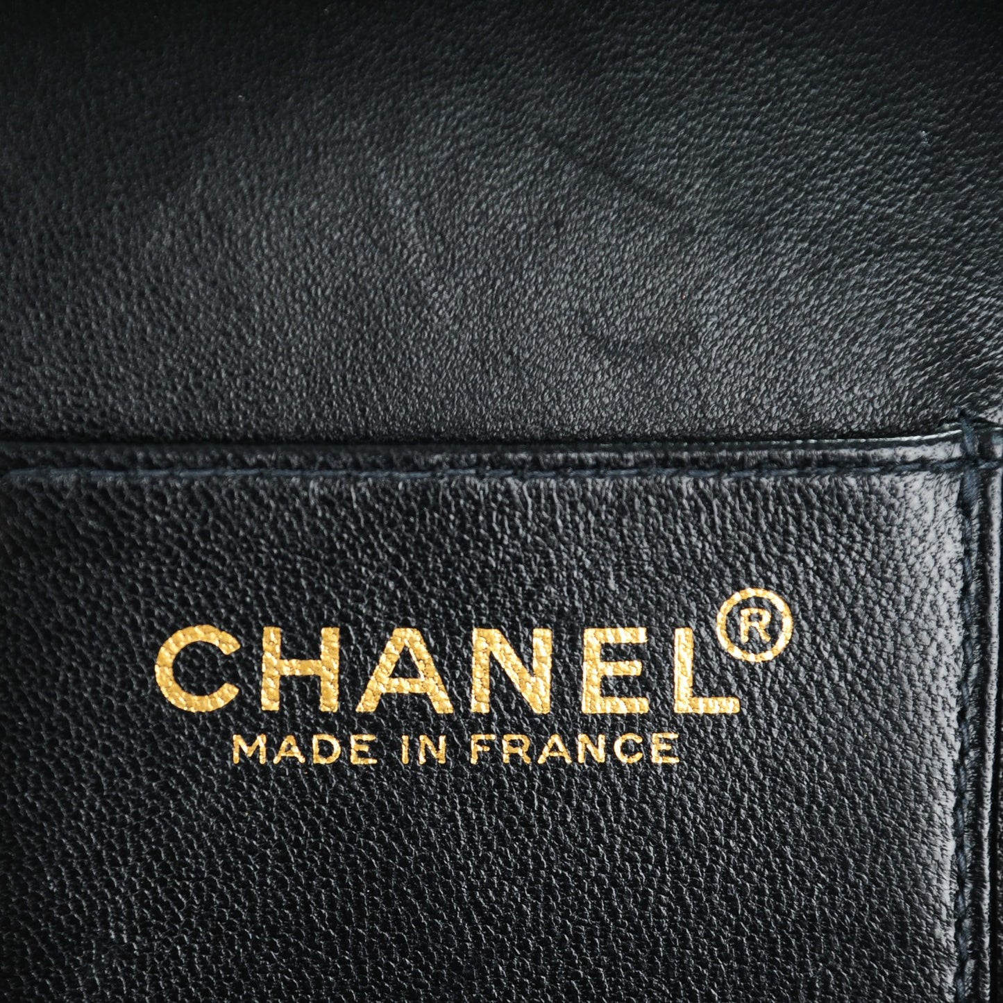 Lambskin Satin Camellia Evening Bag Black
