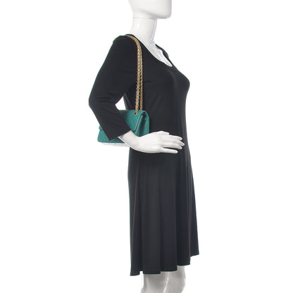 Chanel Aged Calfskin Quilted 2.55 Reissue Mini Flap Green 2 of 12