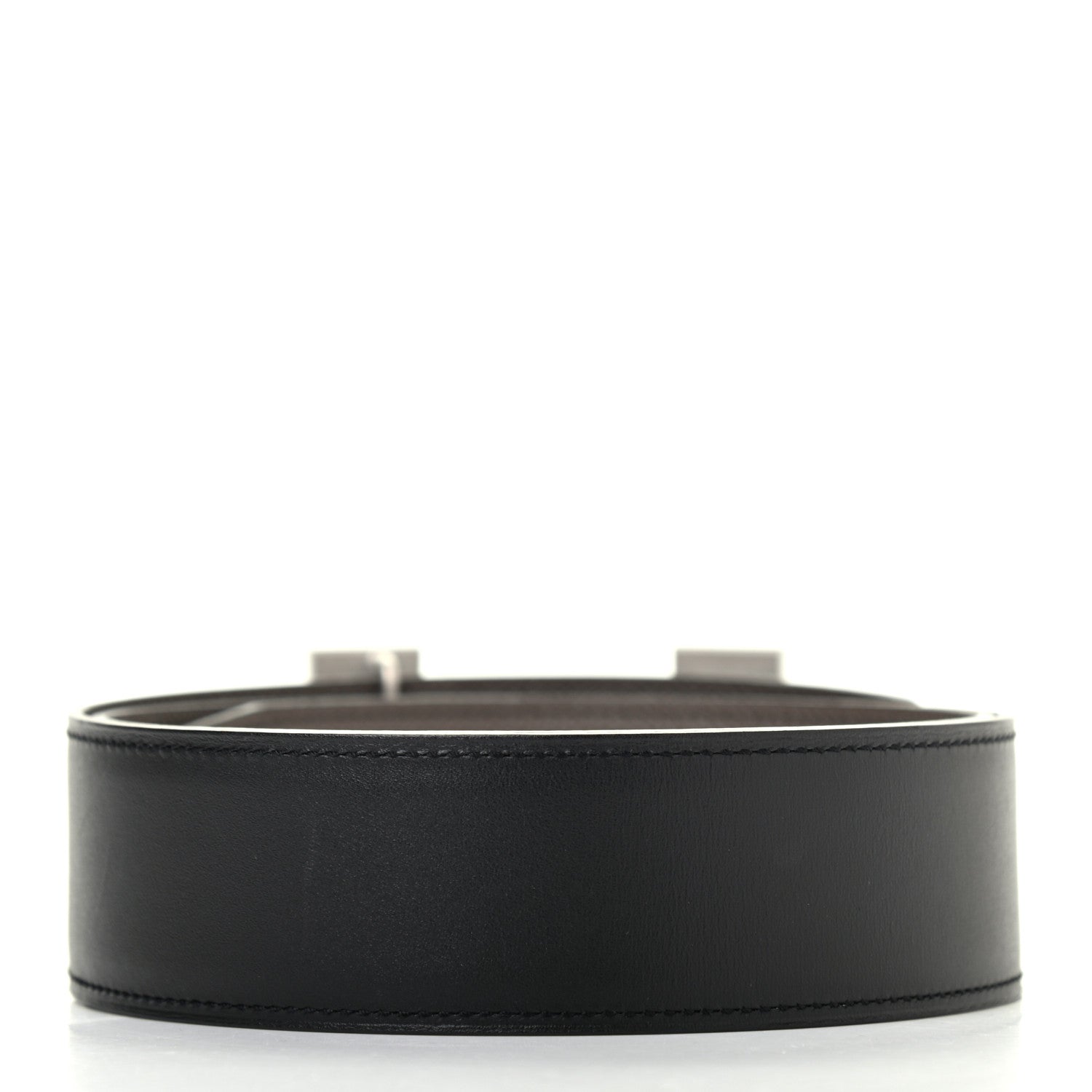 Hermes Swift Epsom 42mm Constance H Belt 85 Black Etain 2 of 5