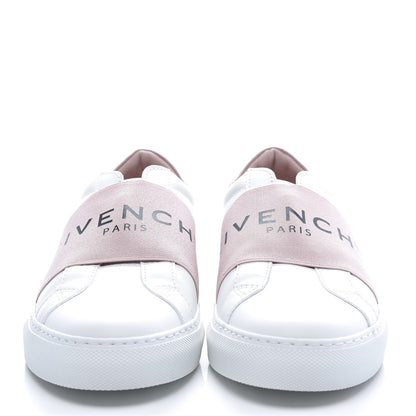 Givenchy Calfskin Band Logo Womens Urban Street Sneakers 38 Rose Clair 2 of 10