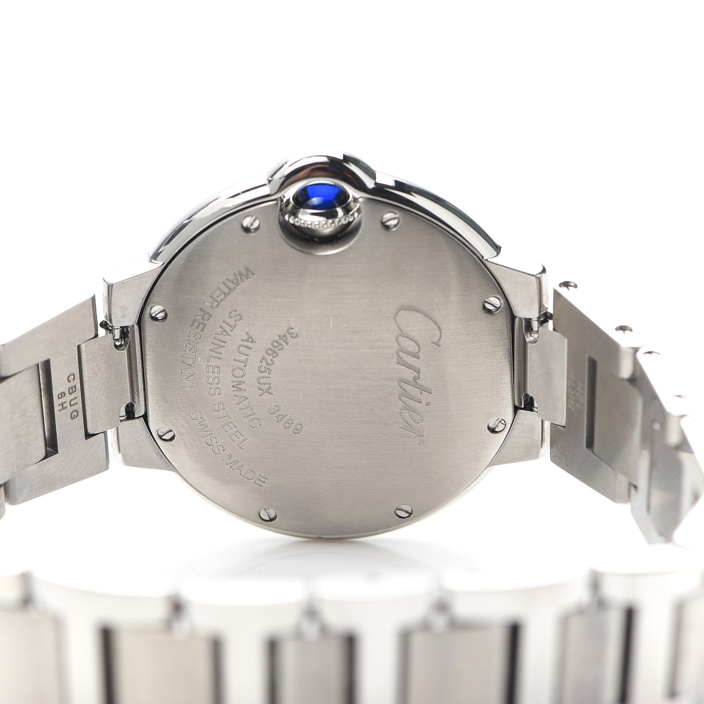 Stainless Steel 33mm Ballon Bleu De Cartier Automatic Watch