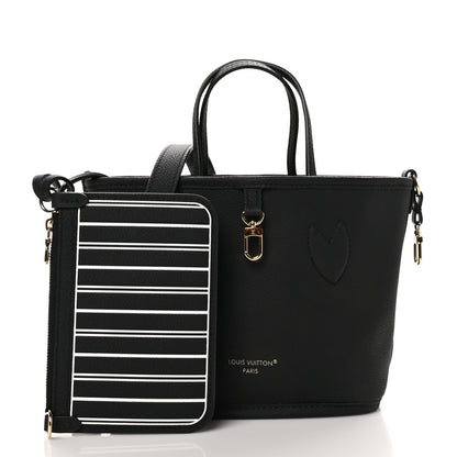 Louis Vuitton Monogram Neverfull Inside Out Bandouliere BB Black 5 of 16