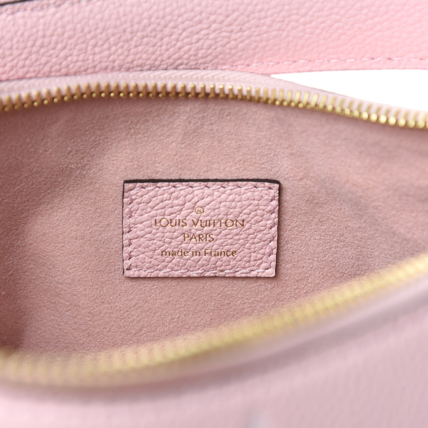 Louis Vuitton Empreinte Monogram Giant By The Pool Marshmallow Hobo PM Bouton De Rose 8 of 11