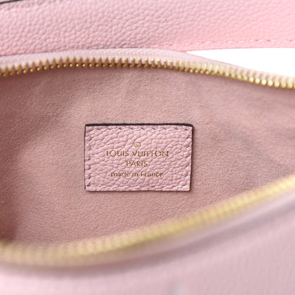 Louis Vuitton Empreinte Monogram Giant By The Pool Marshmallow Hobo PM Bouton De Rose 8 of 11
