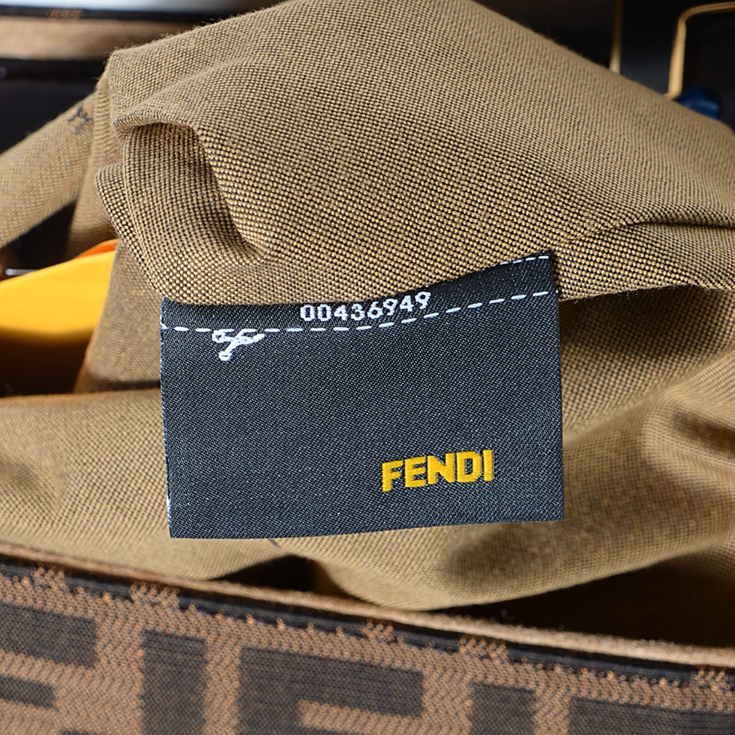 Fendi Zucca Large Hobo Tobacco 8 of 11