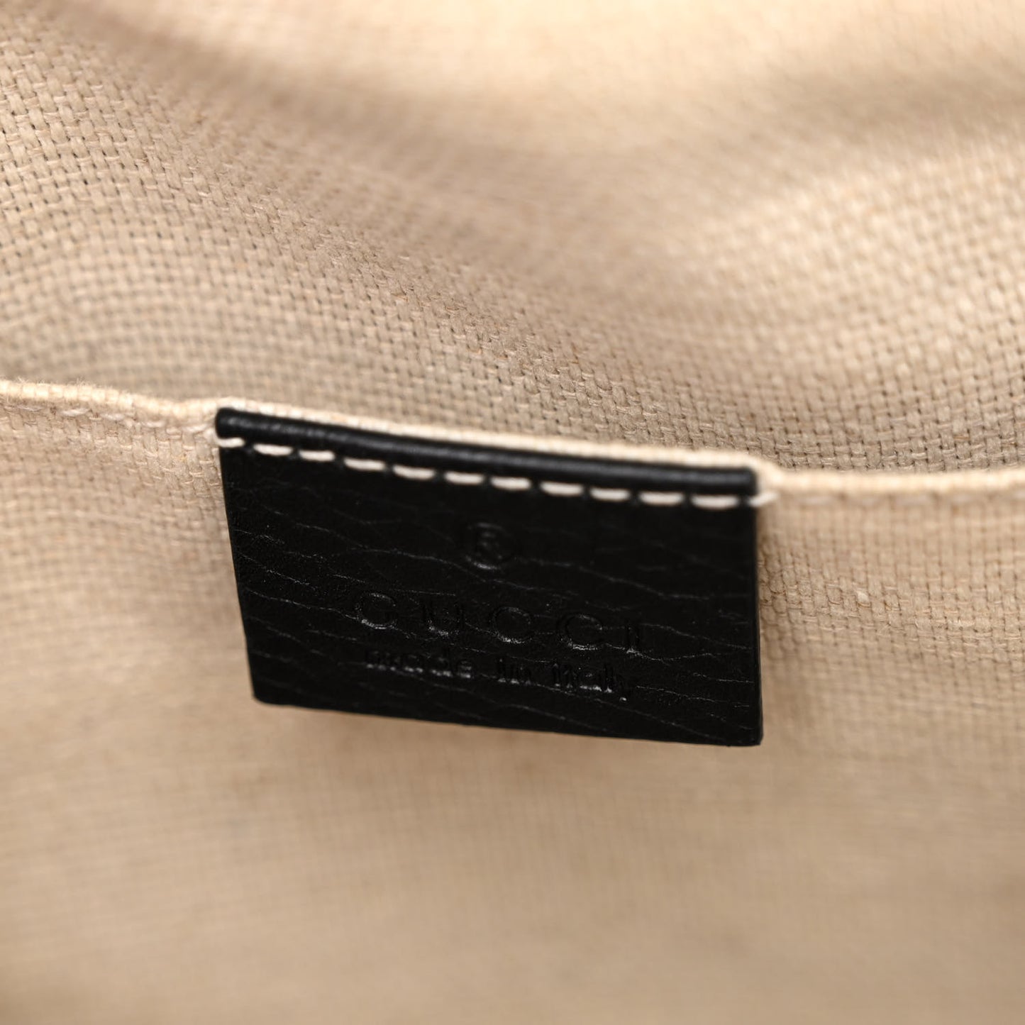 Pebbled Calfskin Small Soho Disco Bag Black