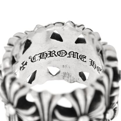 Chrome Hearts Sterling Silver Cemetery Cross Ring 61 9.5 4 of 7