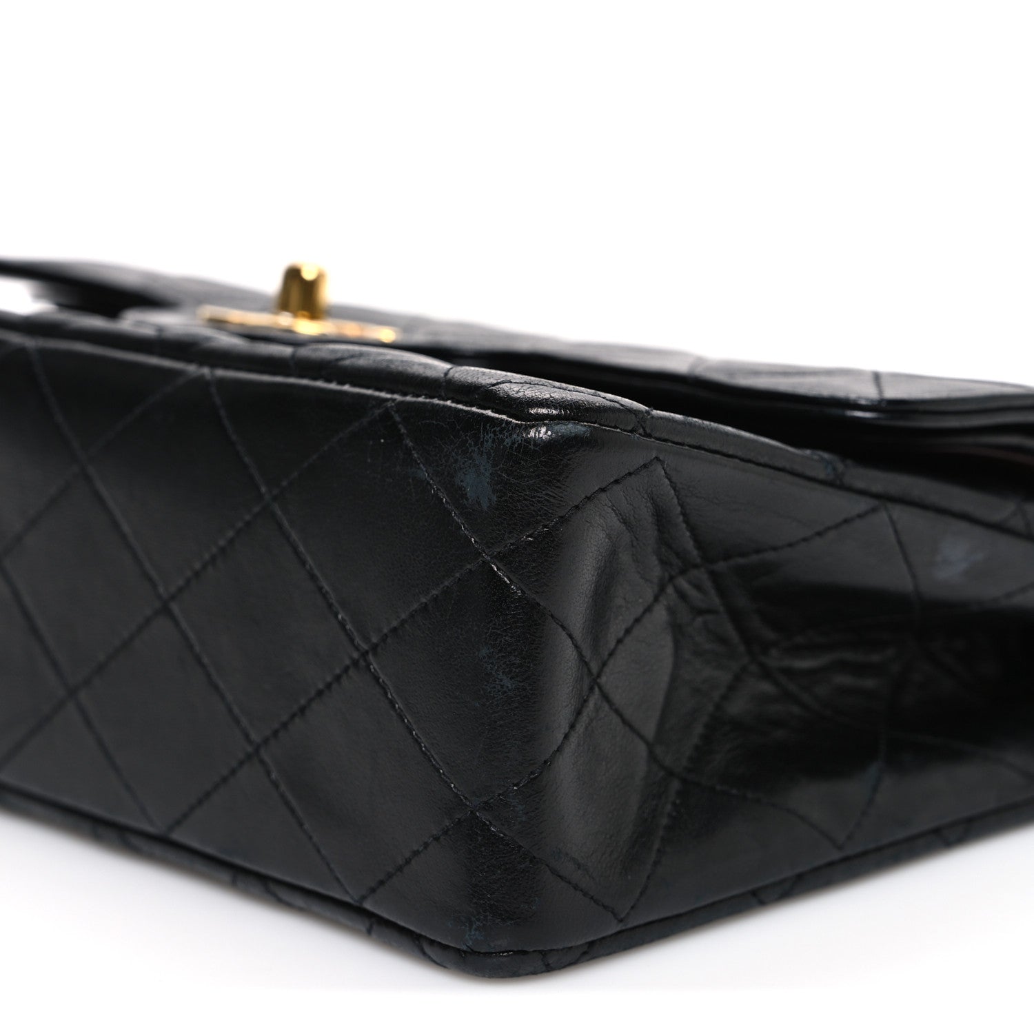 Chanel Lambskin Quilted Small Double Flap Black 11 of 11