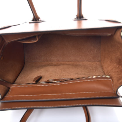 Celine Natural Calfskin Micro Luggage Tan 5 of 7