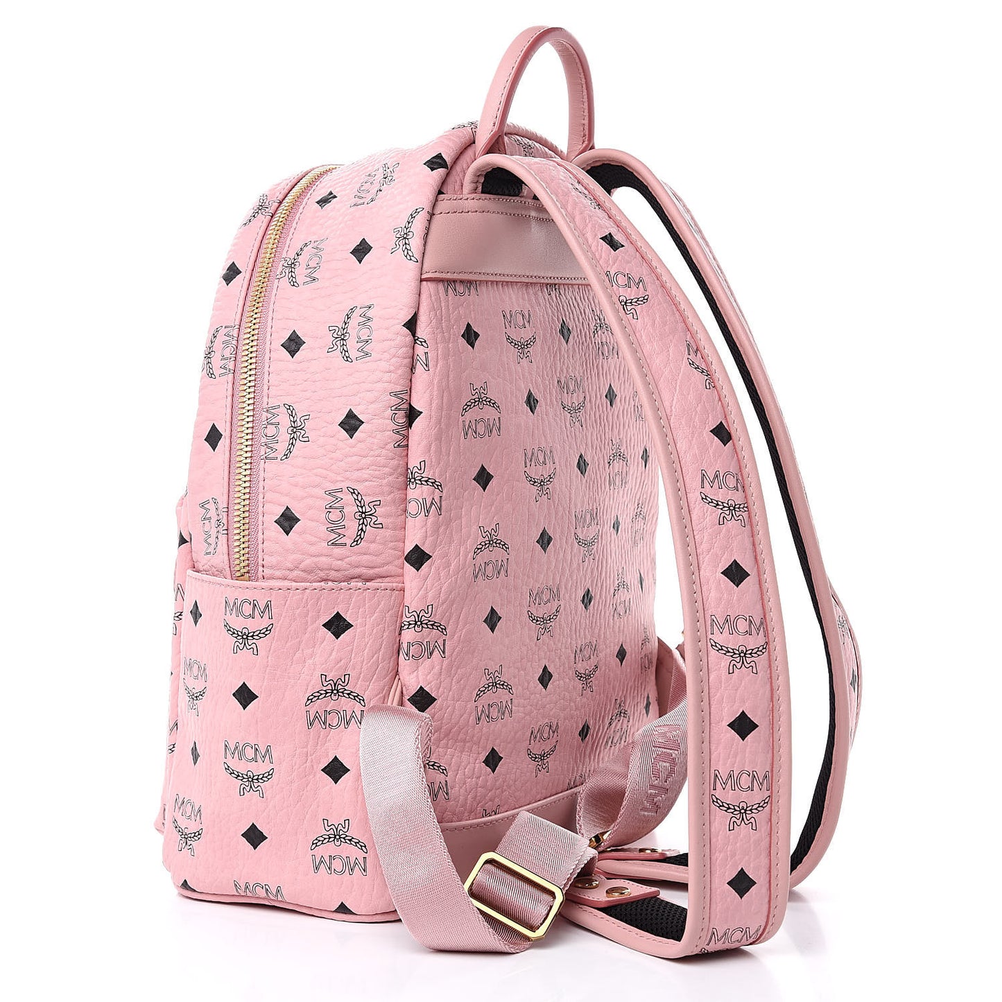 Visetos Small Studded Stark Rabbit Backpack Pink