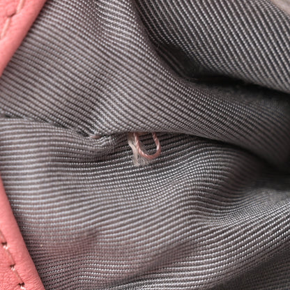 Chanel Washed Lambskin Quilted Mini Chain Around Messenger Pink 12 of 14