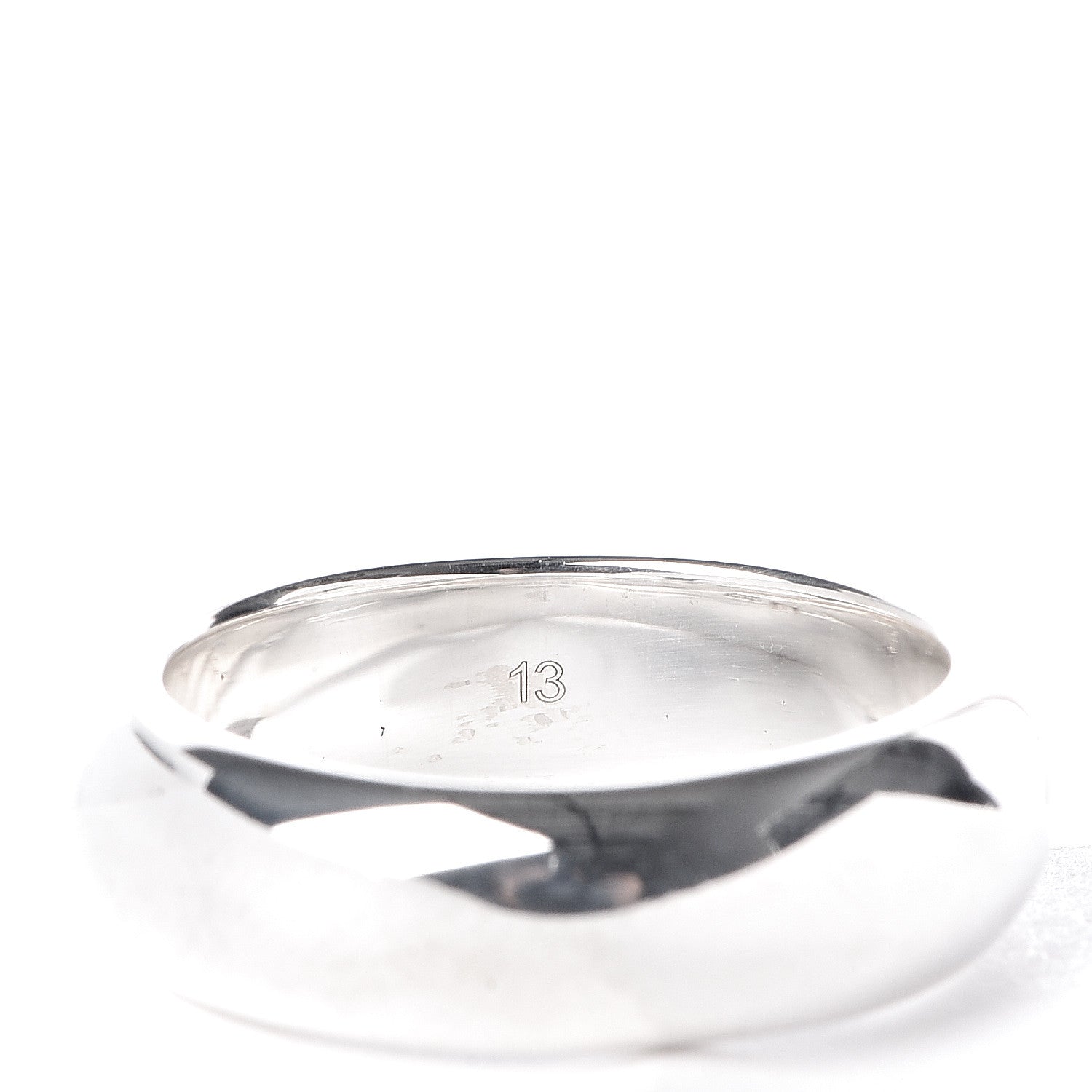 Gucci Sterling Silver 6mm Band Ring 52 6 6 of 6