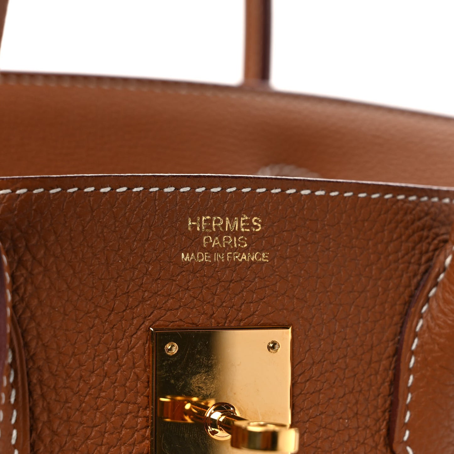 Togo Birkin 30 Gold