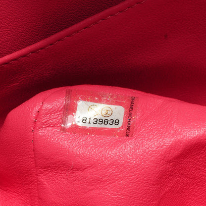 Chanel Patent Quilted Medium Double Flap Pink 8 of 8
