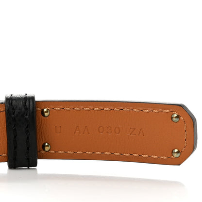 Hermes Epsom Kelly Belt Black 3 of 4
