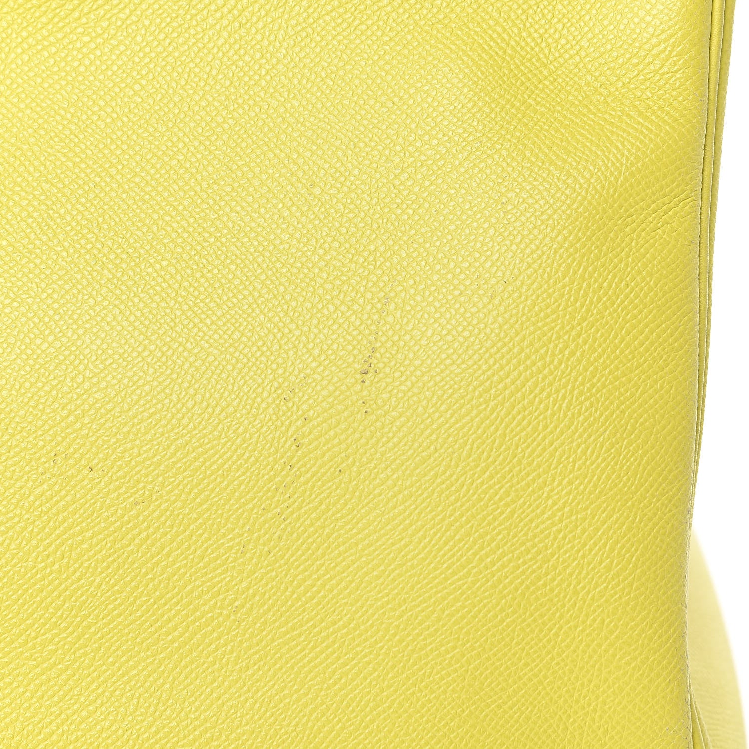 Hermes Epsom Candy Birkin 35 Lime Gris Perle 32 of 33