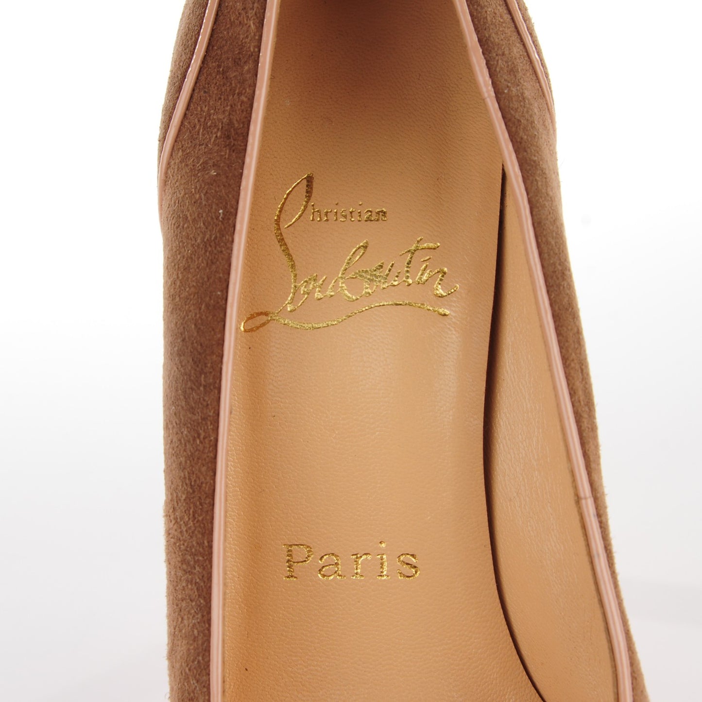 Suede Pumps 38.5 Beige