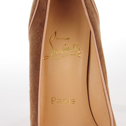 Christian Louboutin Suede Pumps 38.5 Beige 7 of 7