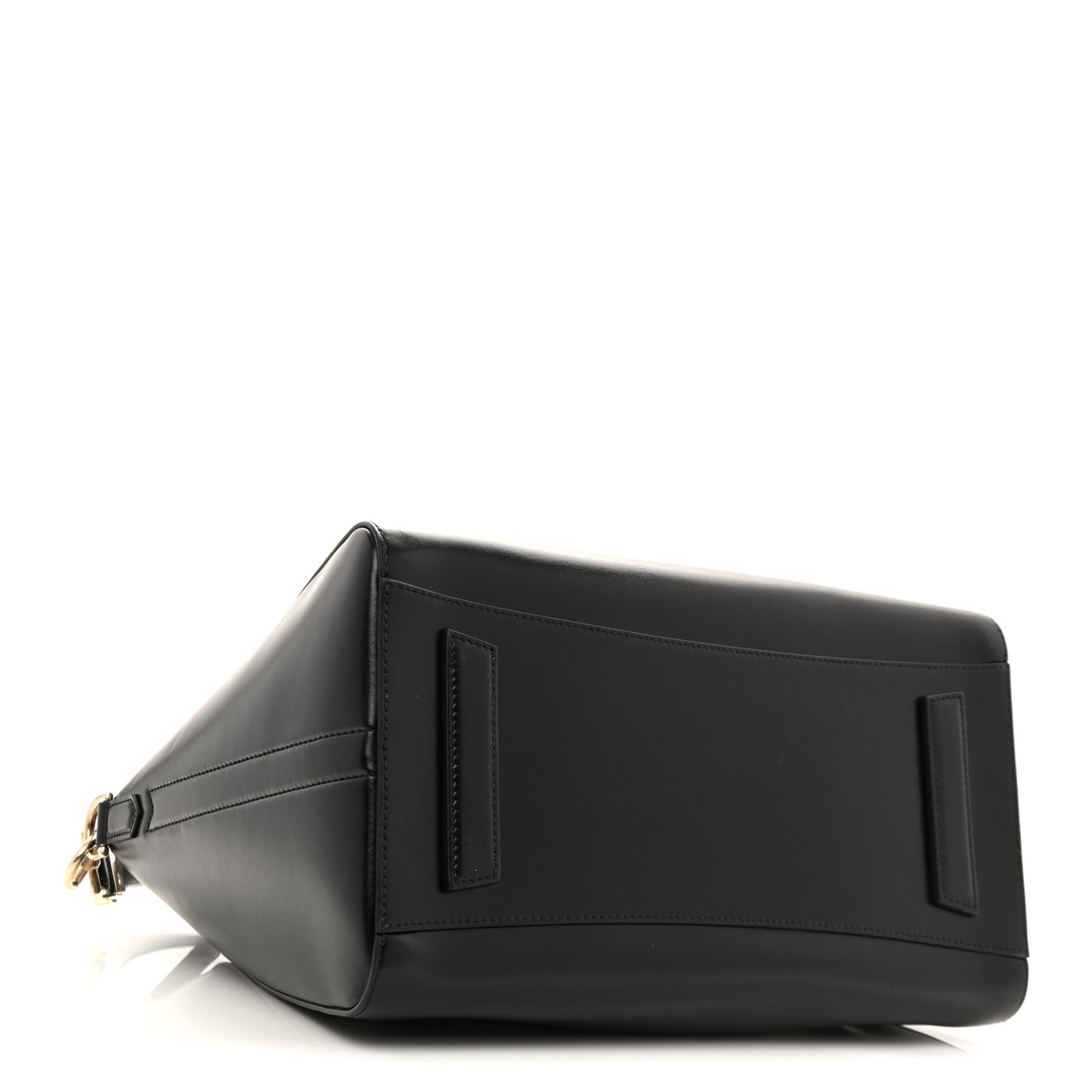 Shiny Lord Calfskin Medium Antigona Black