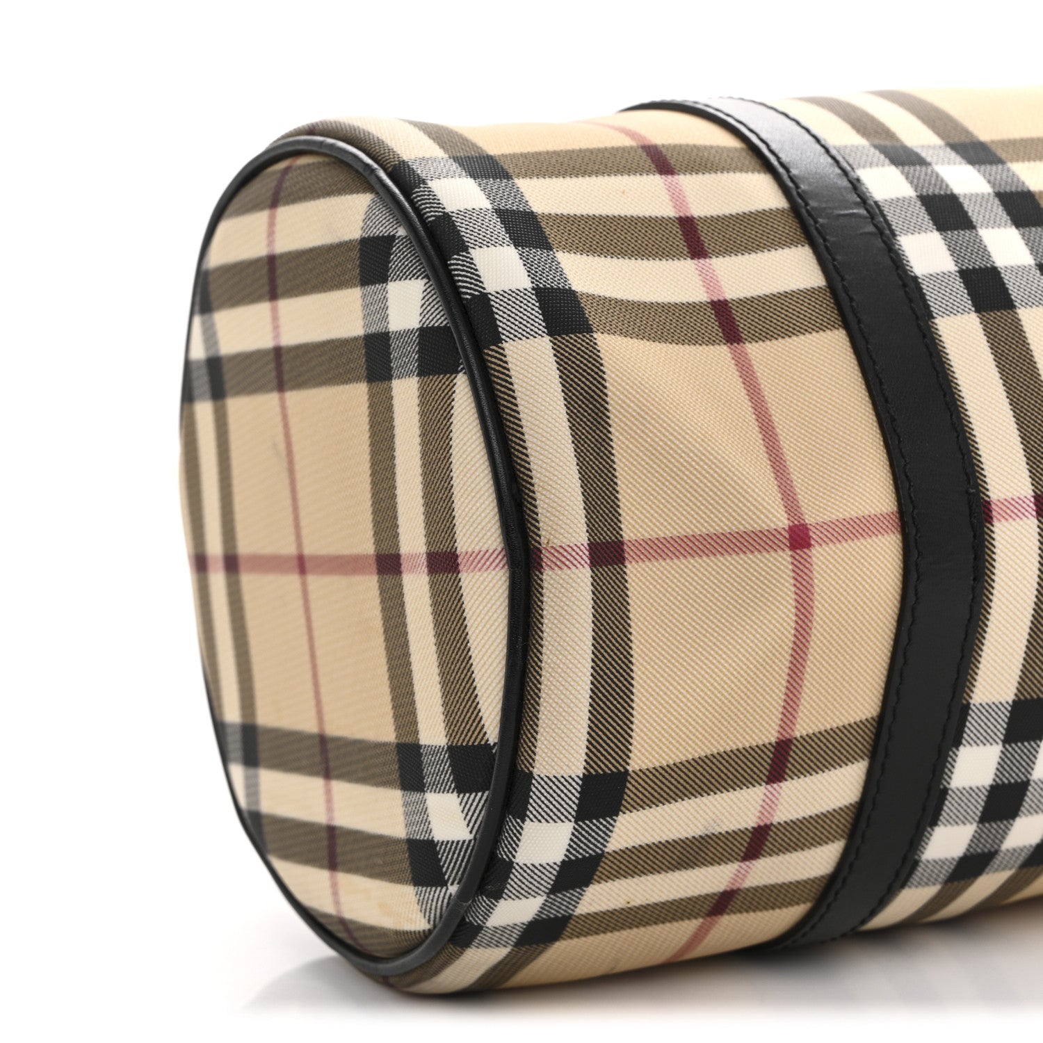 Burberry Nova Check Barrel Bag Black 9 of 17