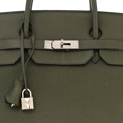 Hermes Togo Birkin 40 Vert Olive 8 of 15