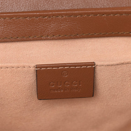 Gucci Azalea Calfskin Matelasse Diagonal Mini GG Marmont Shoulder Bag Cuir 6 of 12