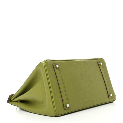 Hermes Togo Birkin 35 Vert Anis 3 of 9