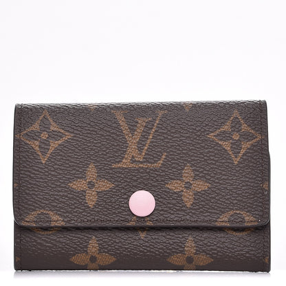 Louis Vuitton Monogram Multicles 6 Key Holder Rose Ballerine 1 of 7