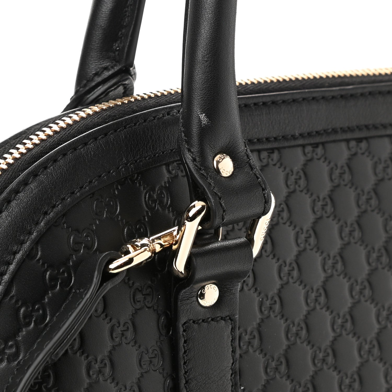 Gucci Microguccissima Medium Dome Bag Black 9 of 11