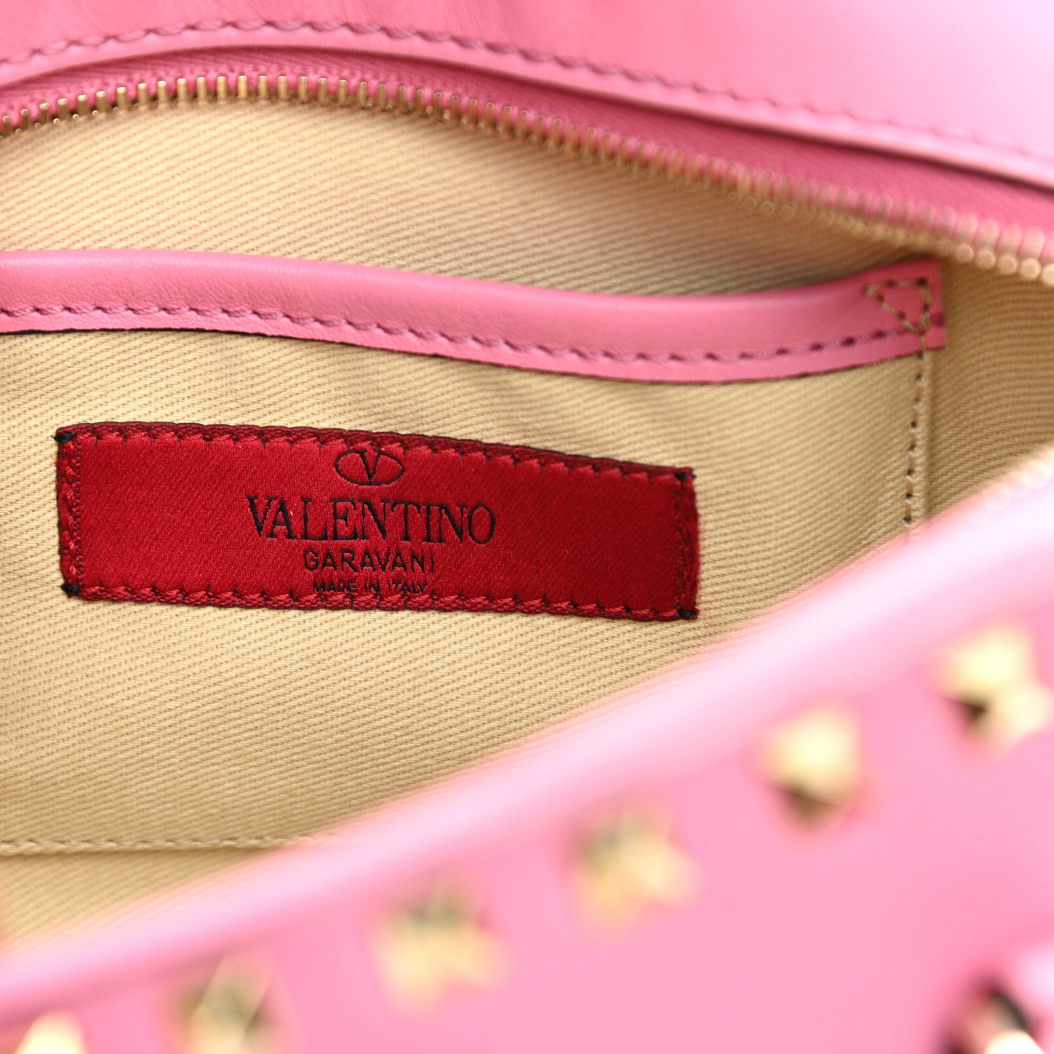 Valentino Garavani Vitello Mini Rockstud Convertible Satchel Ninphea 6 of 10