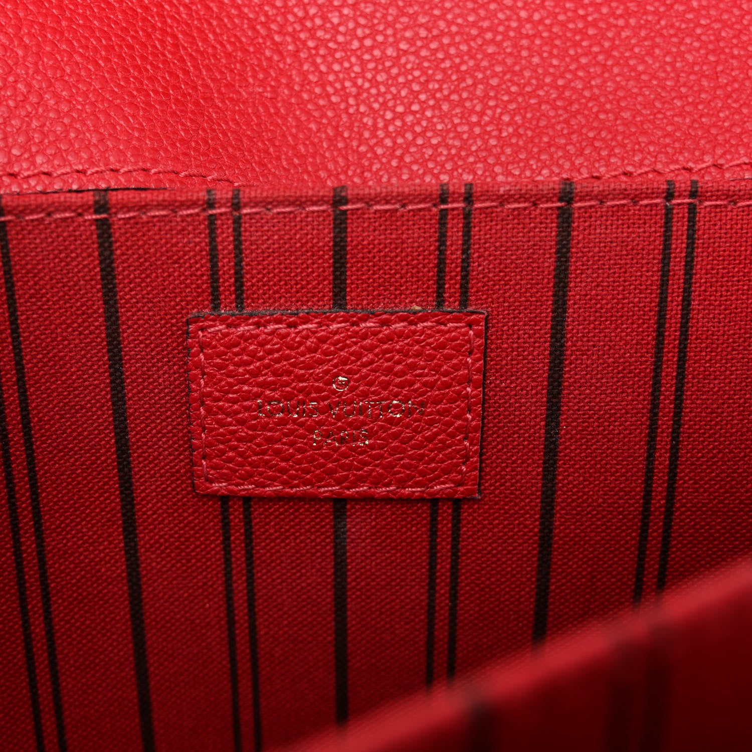 Louis Vuitton Empreinte Pochette Metis Scarlet 6 of 11