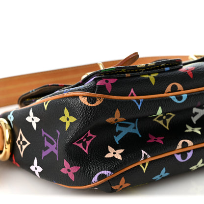 Louis Vuitton Monogram Multicolor Lodge PM Black 7 of 8