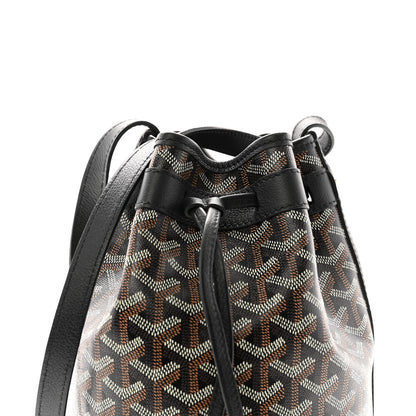 Goyard Goyardine Petit Flot Bucket Bag PM Black 7 of 9