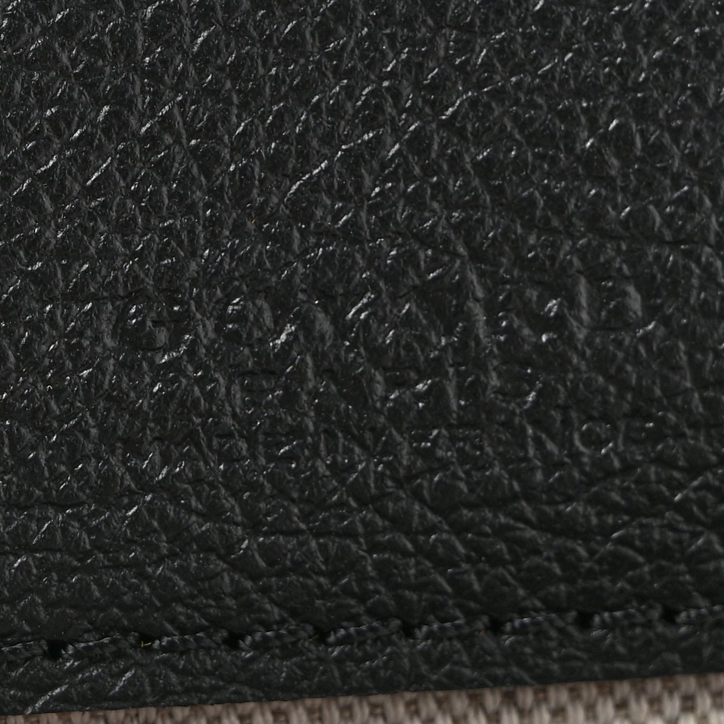 Goyardine Pouch Black
