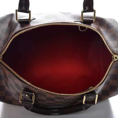 Louis Vuitton Damier Ebene Speedy Bandouliere 30 6 of 10