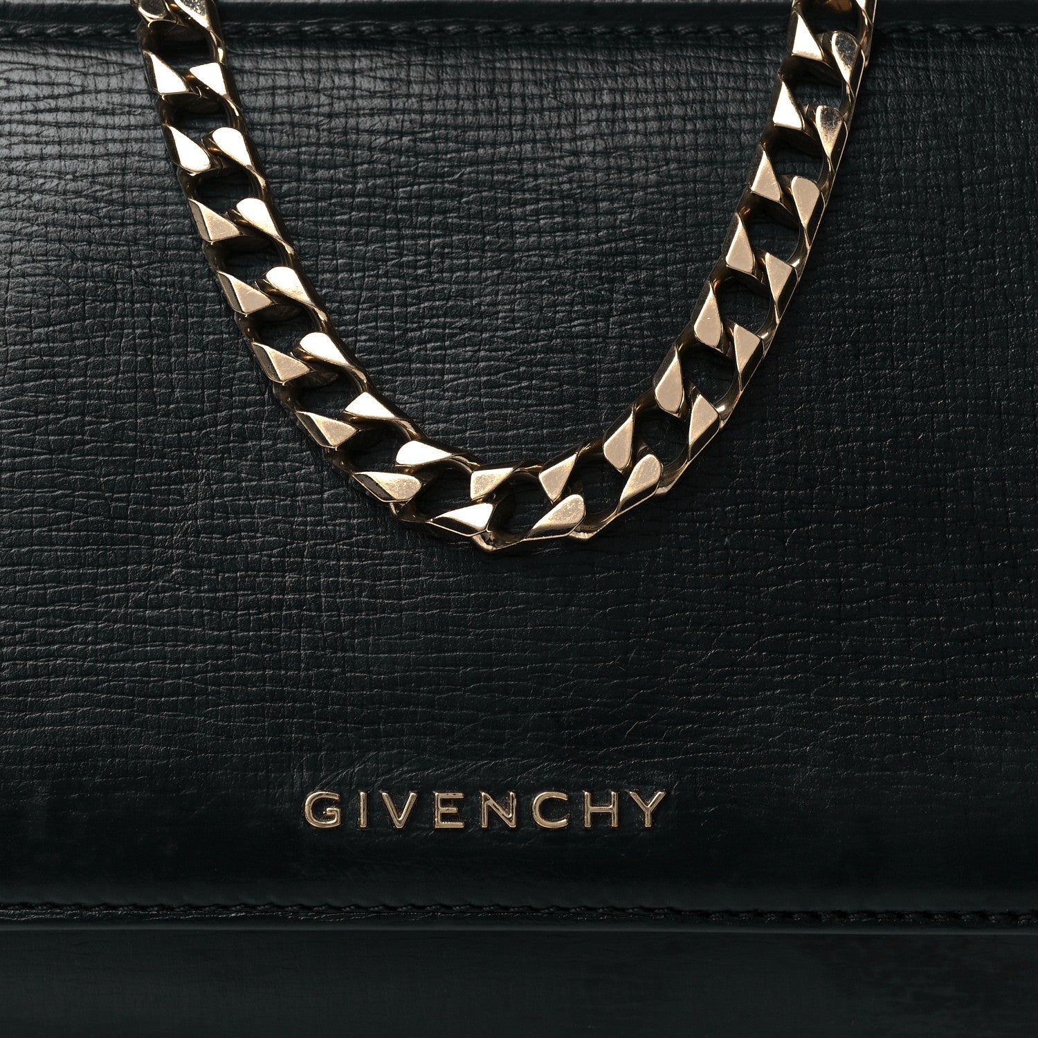 Givenchy Textured Calfskin Mini Pandora Box Chain Crossbody Bag Black 8 of 11