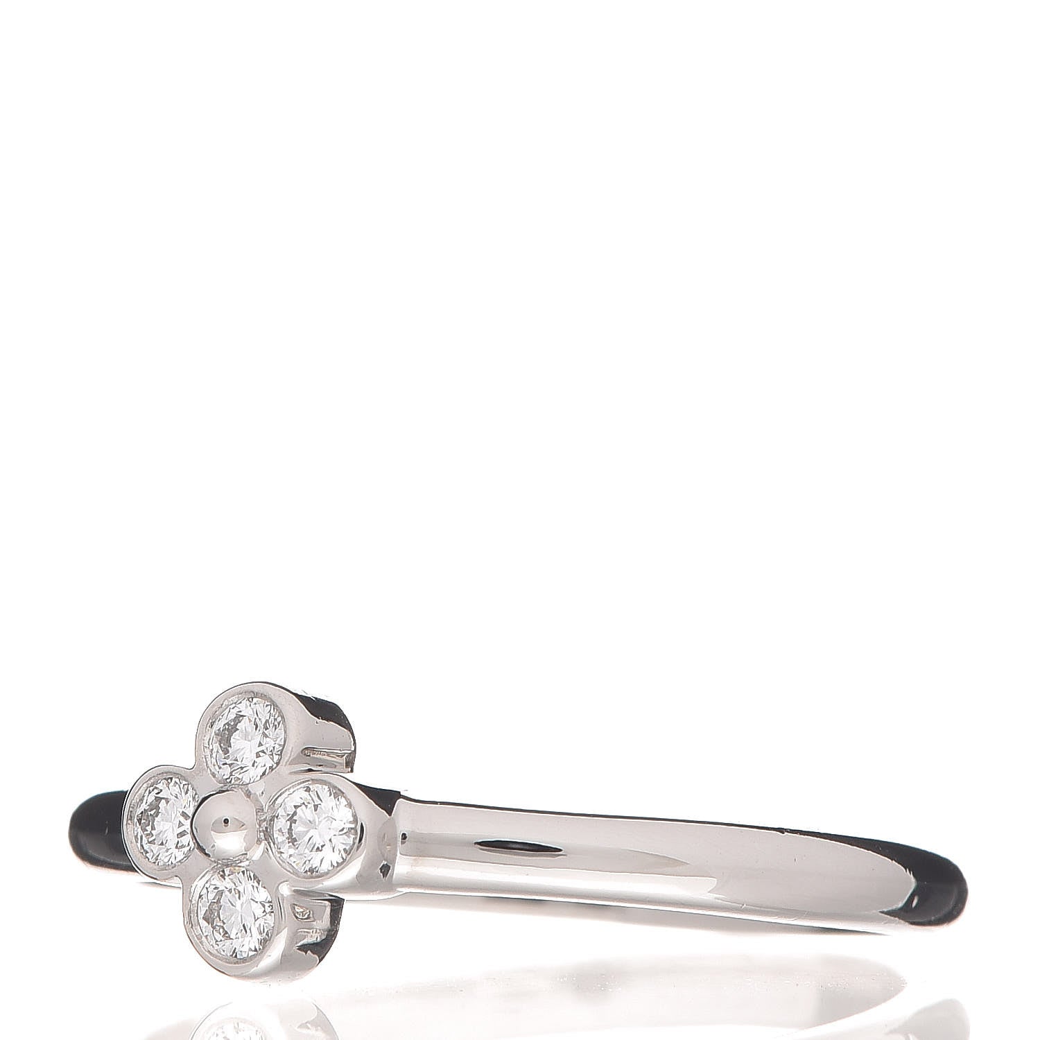 Tiffany Platinum Diamond Lace Ring 54 6.75 3 of 6