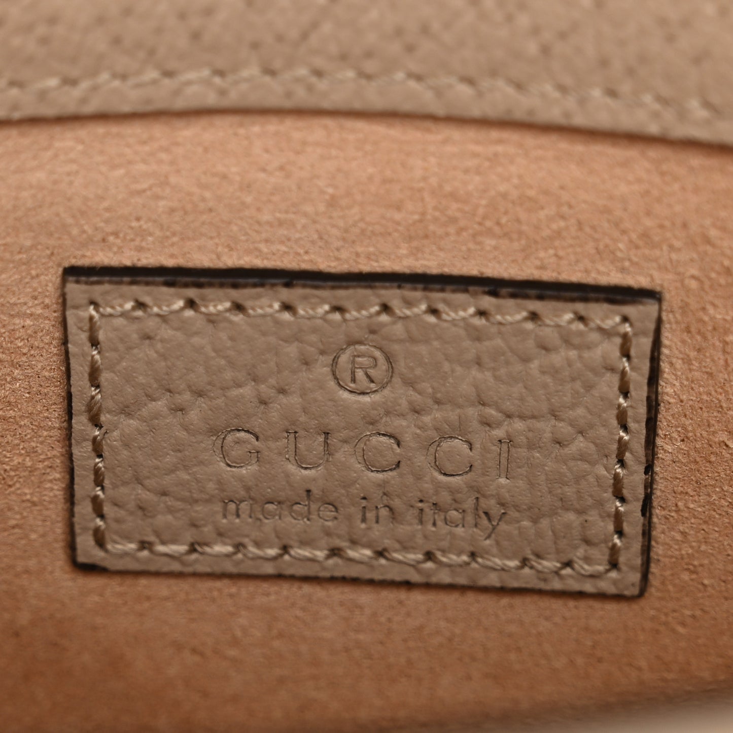 GG Supreme Monogram Textured Dollar Calfskin Super Mini Dionysus Shoulder Bag Beige Mystic White Oatmeal