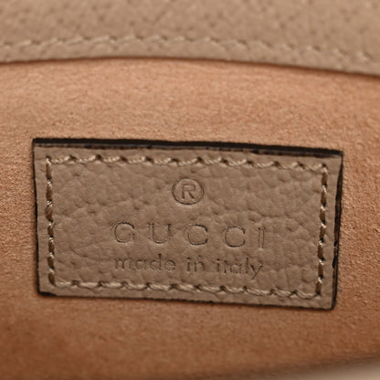 Gucci GG Supreme Monogram Textured Dollar Calfskin Super Mini Dionysus Shoulder Bag Beige Mystic White Oatmeal 6 of 12