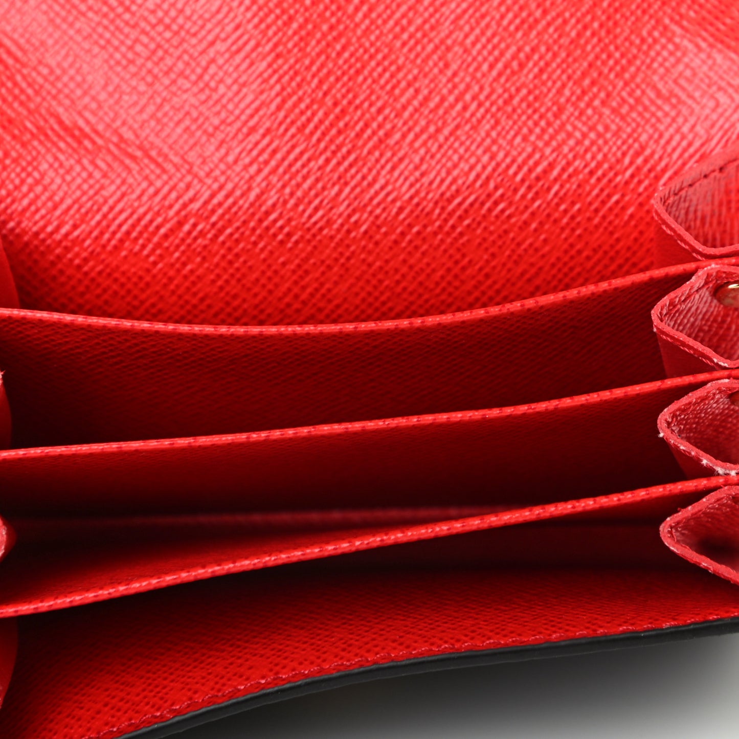 Monogram Sarah Multicartes Coquelicot