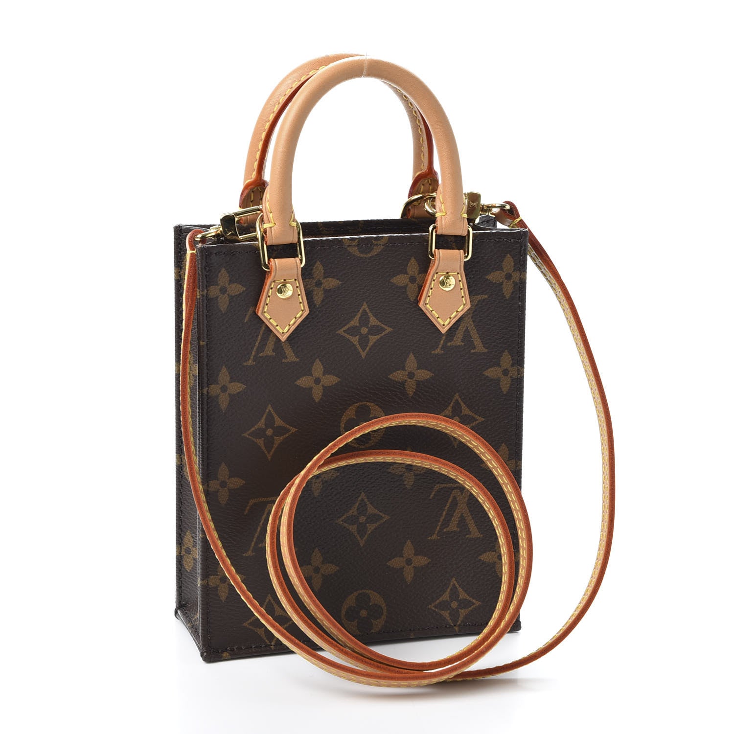 Louis Vuitton Monogram Petit Sac Plat 2 of 8