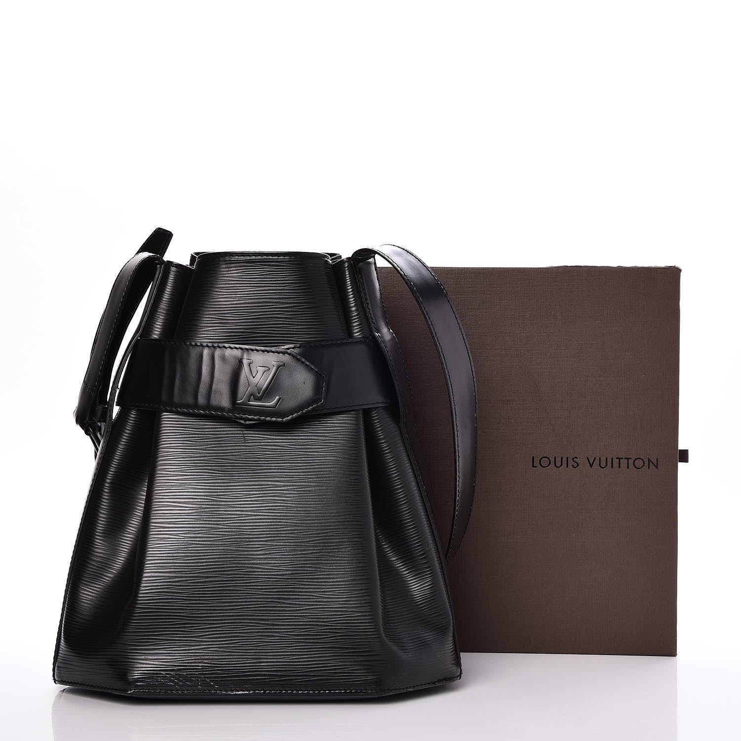 Louis Vuitton Epi Sac D'Epaule Black 10 of 10